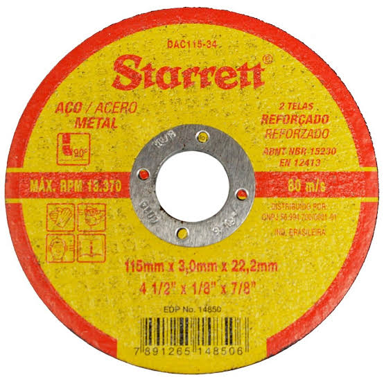 Disco Corte Metal