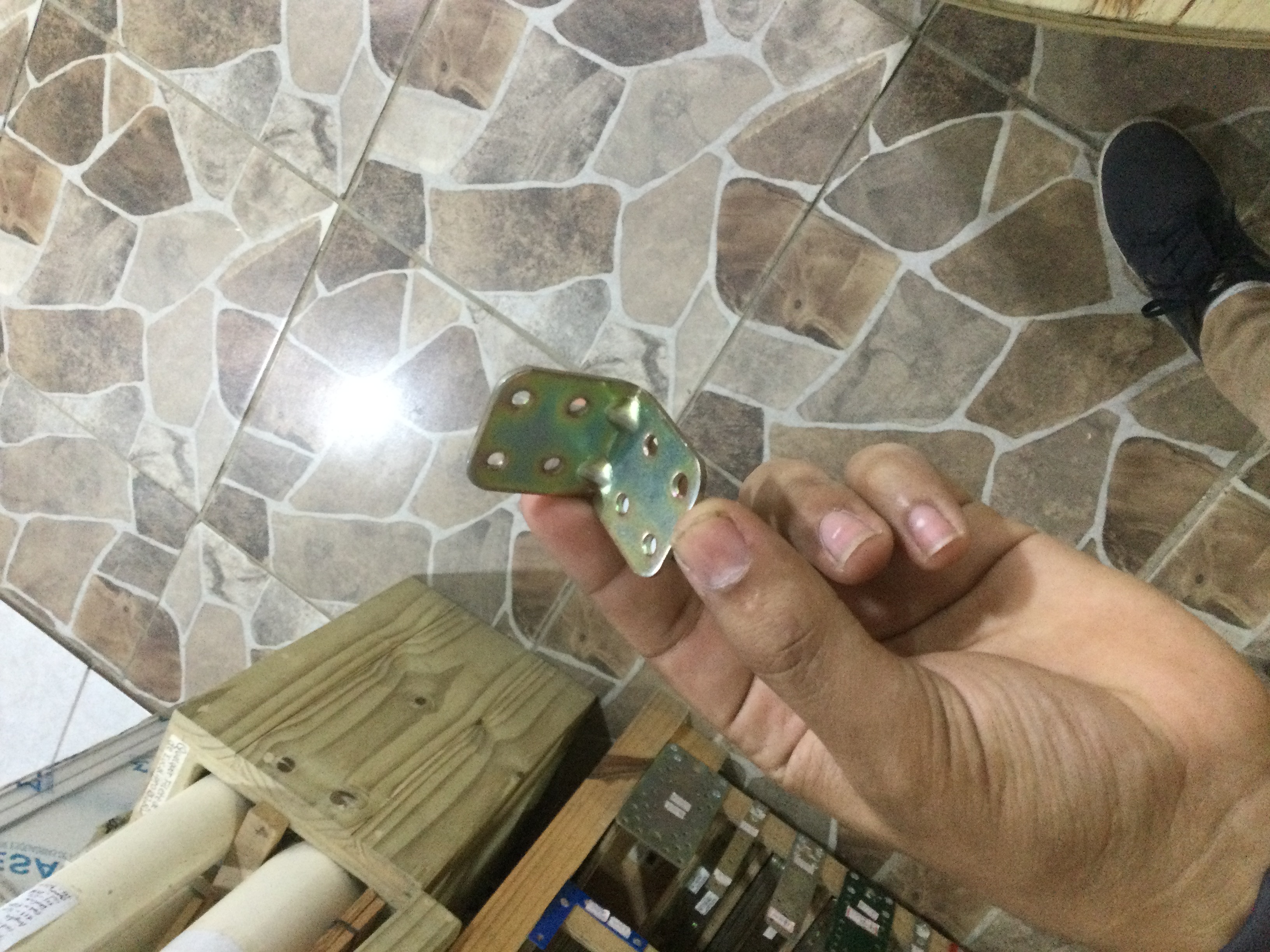 Placa de Junção Aço Galvanizado