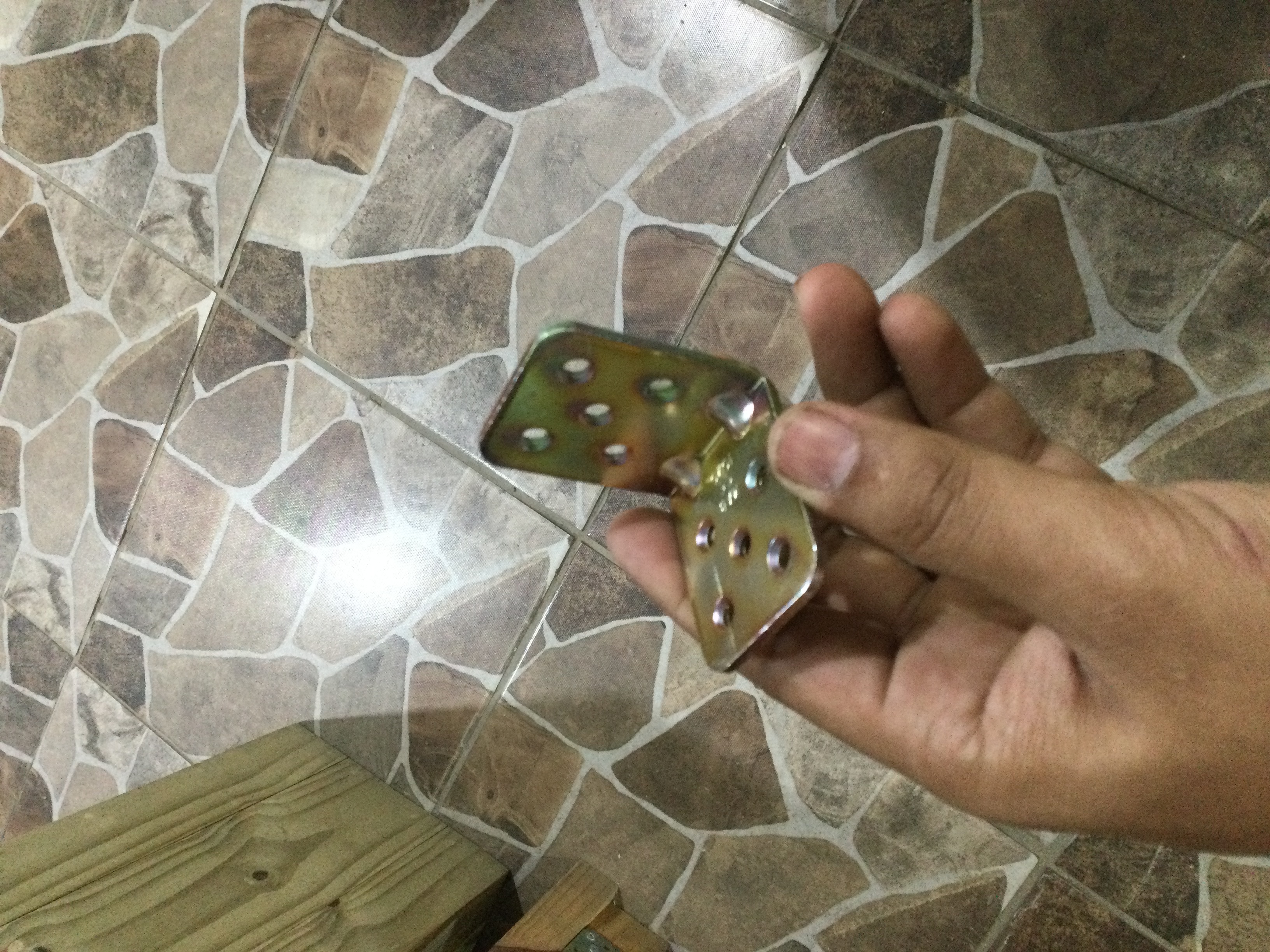 Placa de Junção Aço Galvanizado