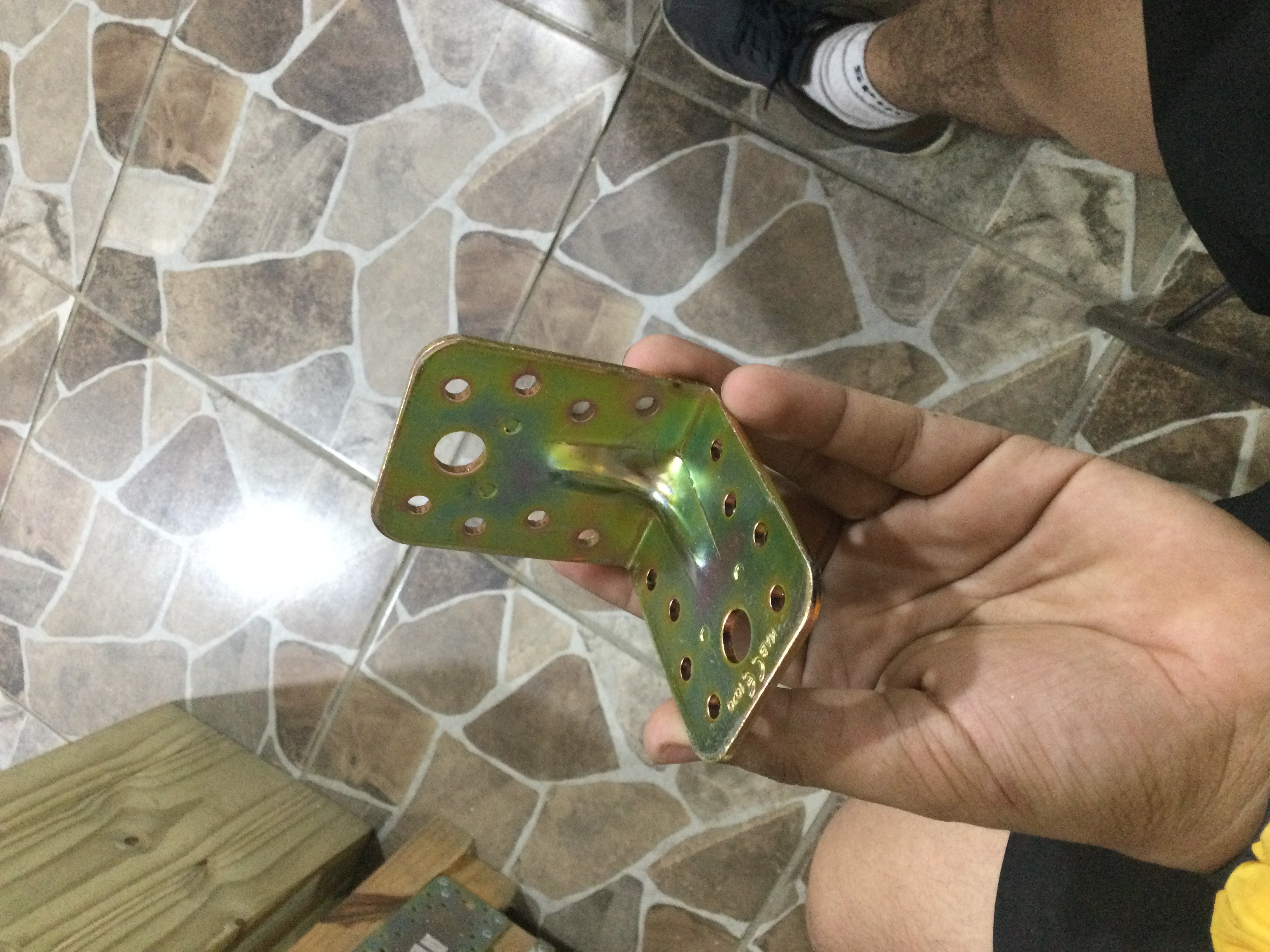 Placa de Junção Aço Galvanizado