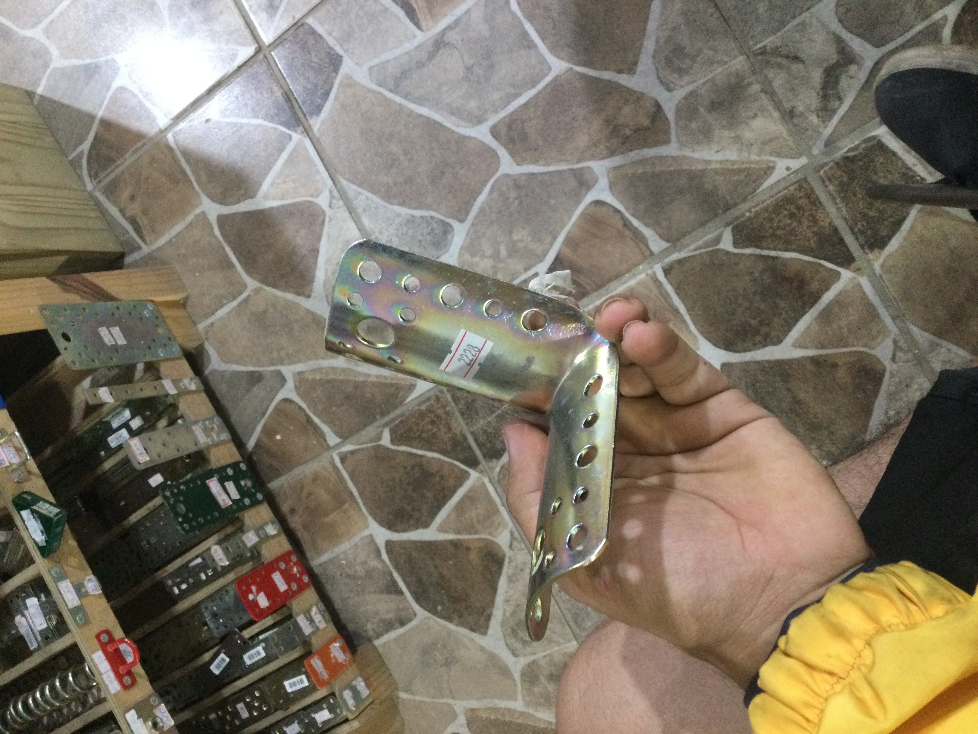 Placa de Junção Aço Galvanizado