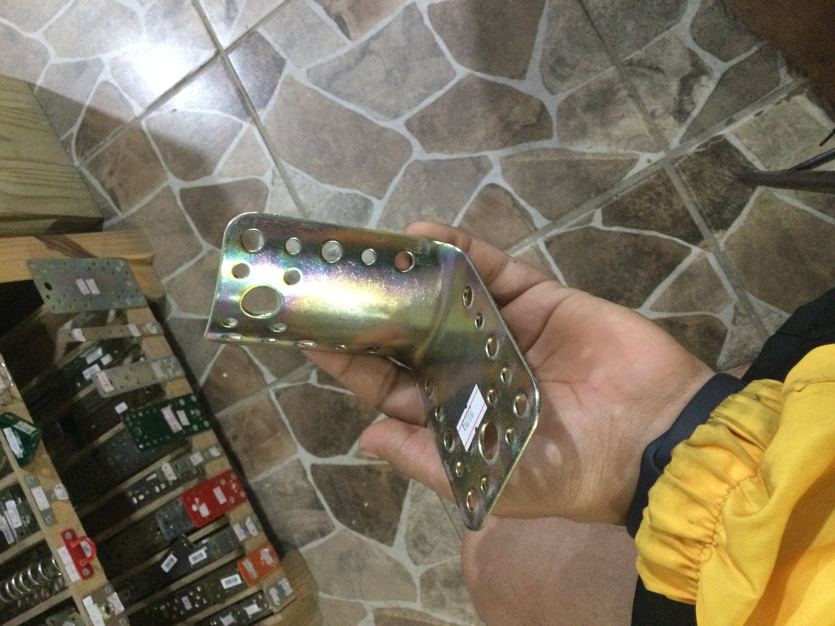 Placa de Junção Aço Galvanizado