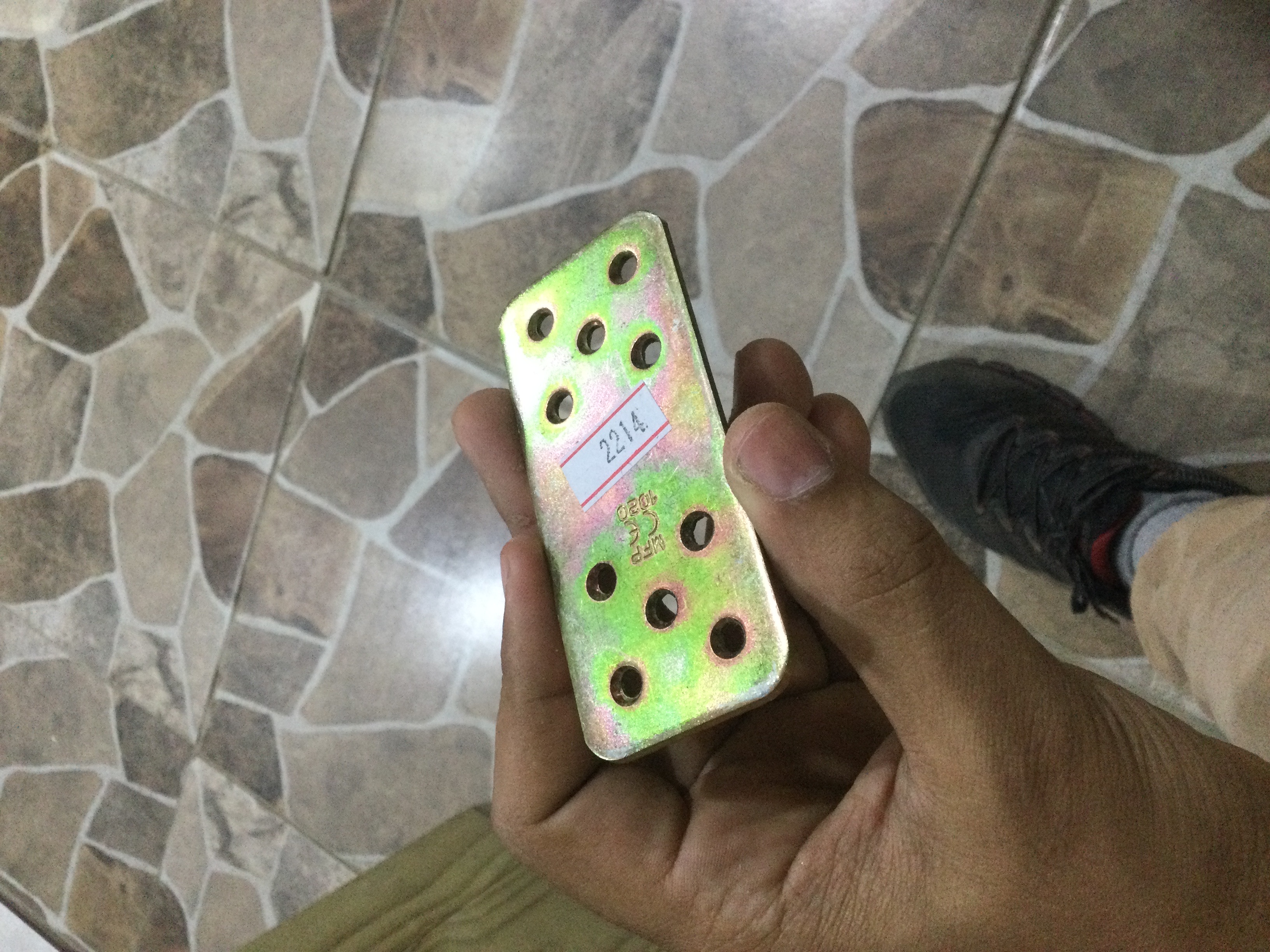 Placa de Junção Aço Galvanizado