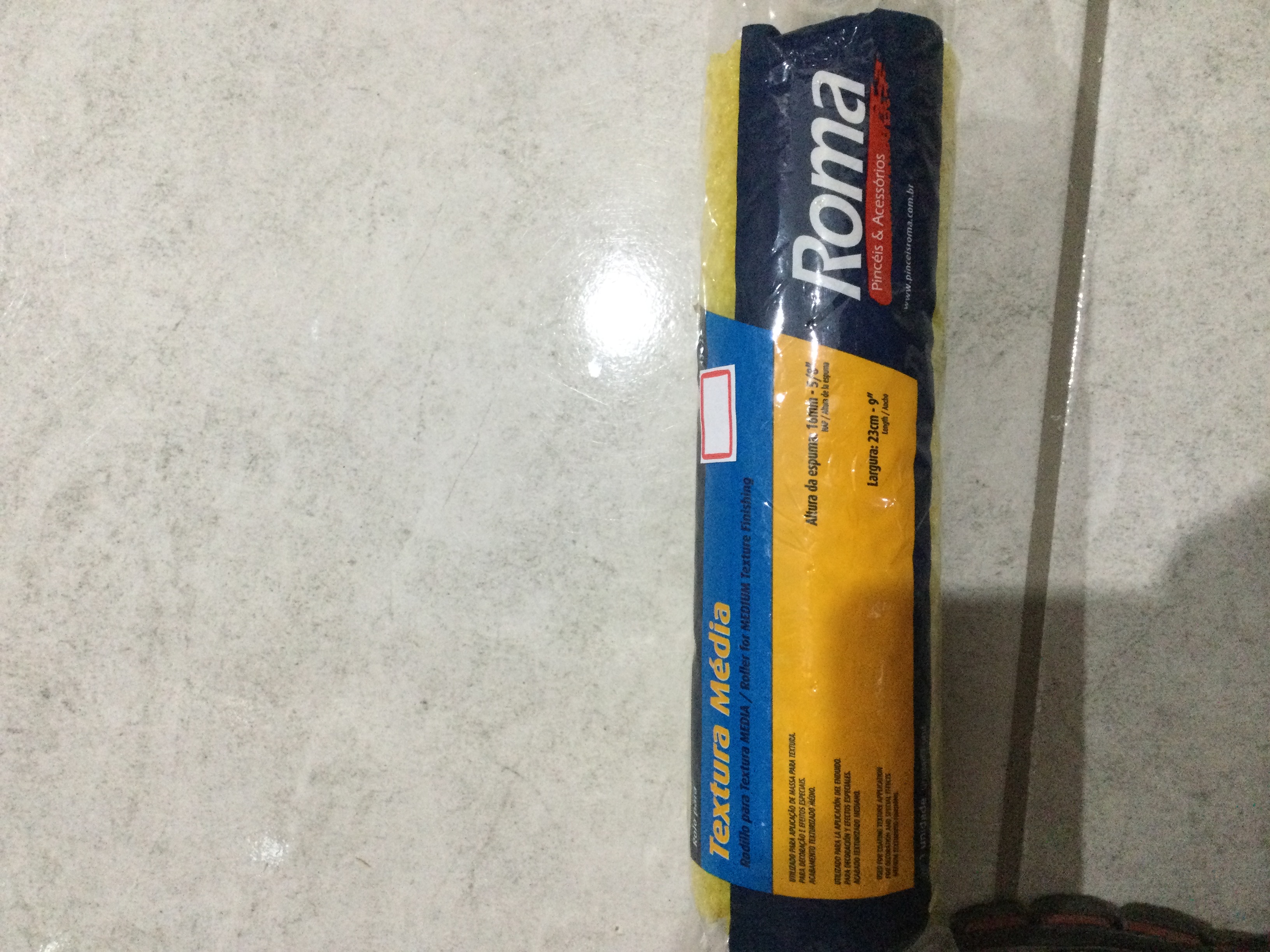 Rolo de Pintura Textura S/ Cabo