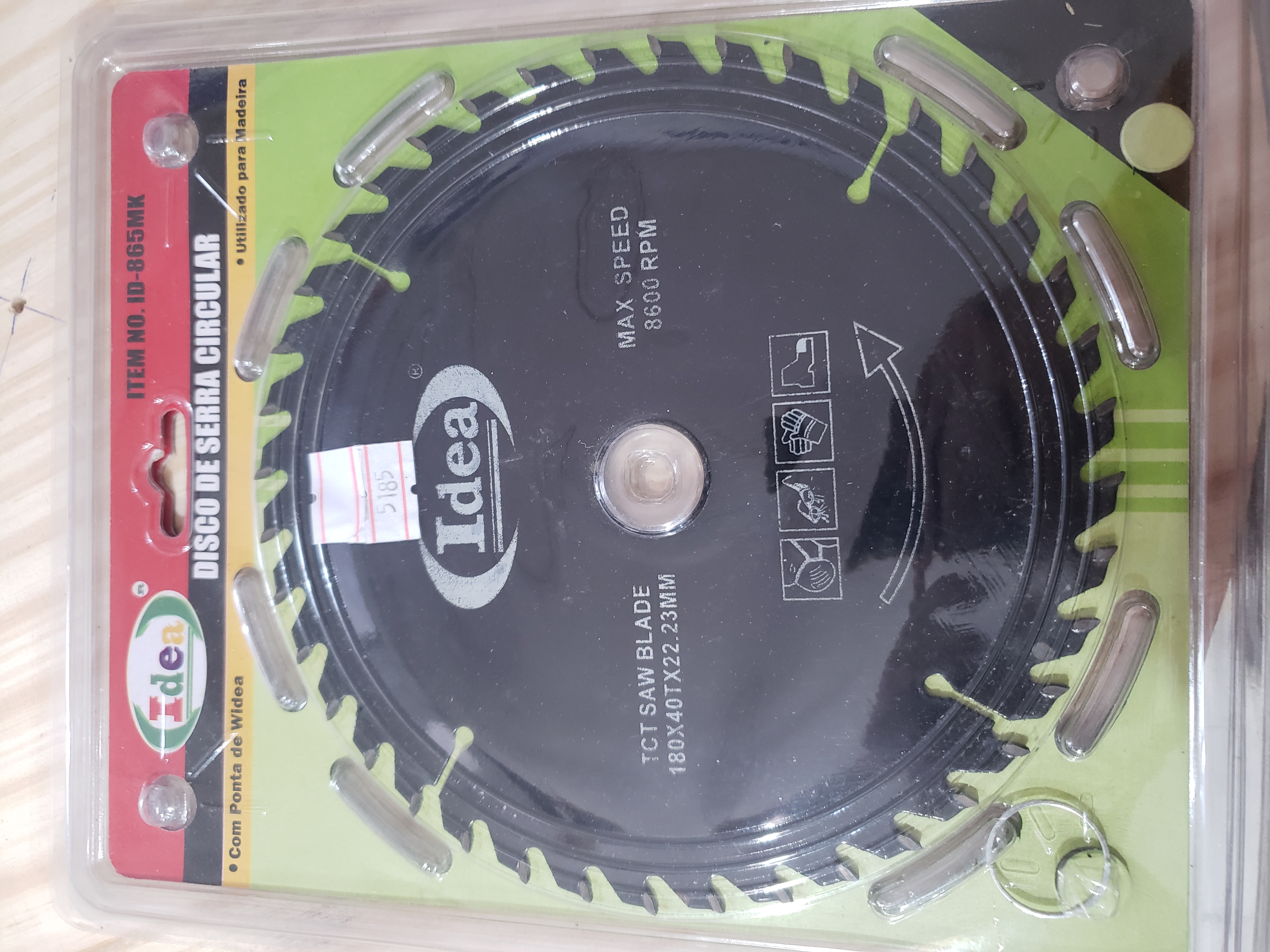 Disco Serra Circular Madeiras