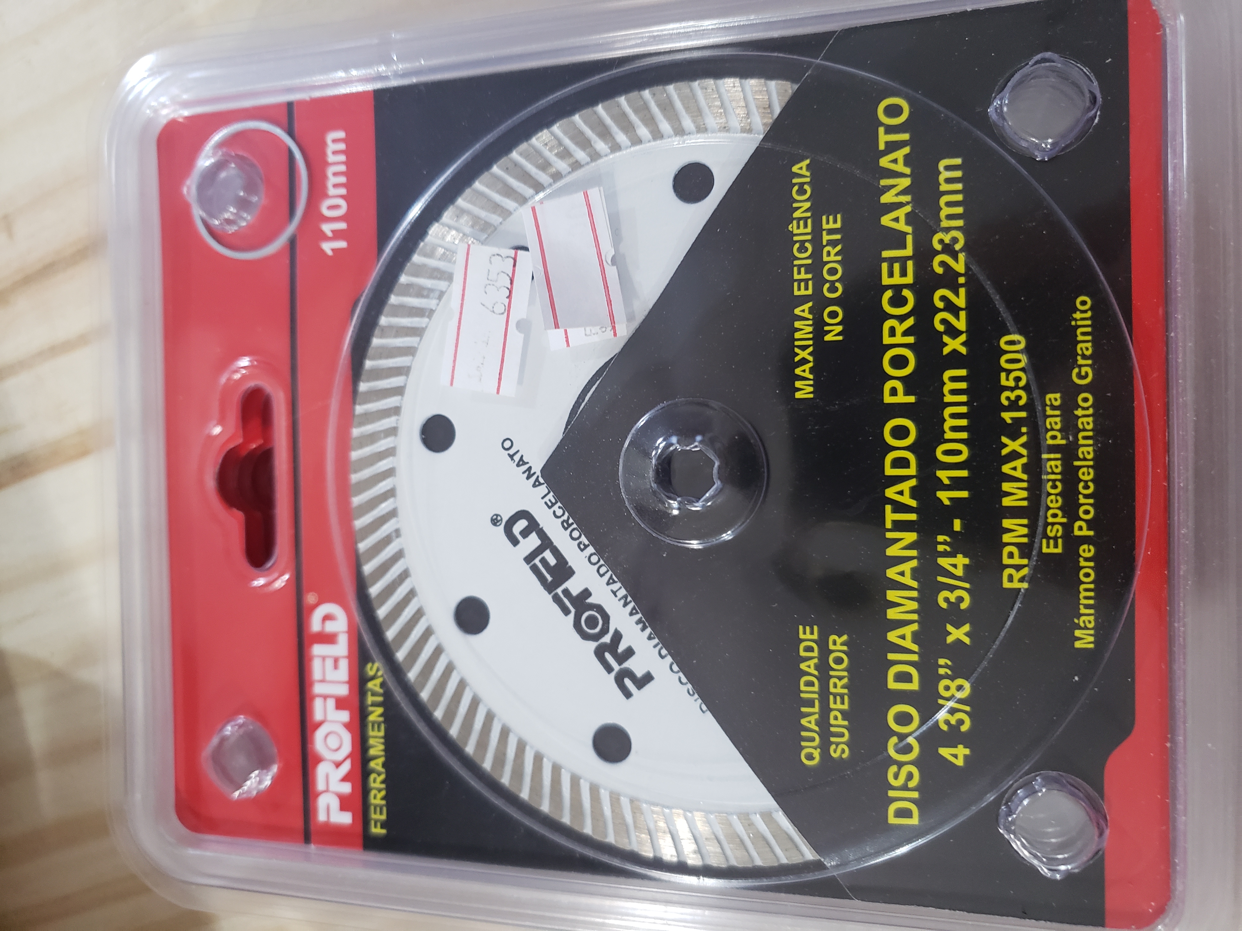 Disco Diamantado Porcelanatos e Cerâmicas