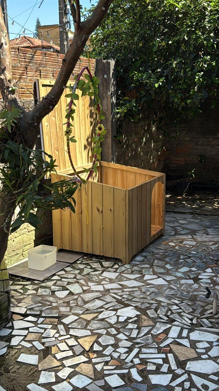 Casa para Cachorro Pinus Tratado