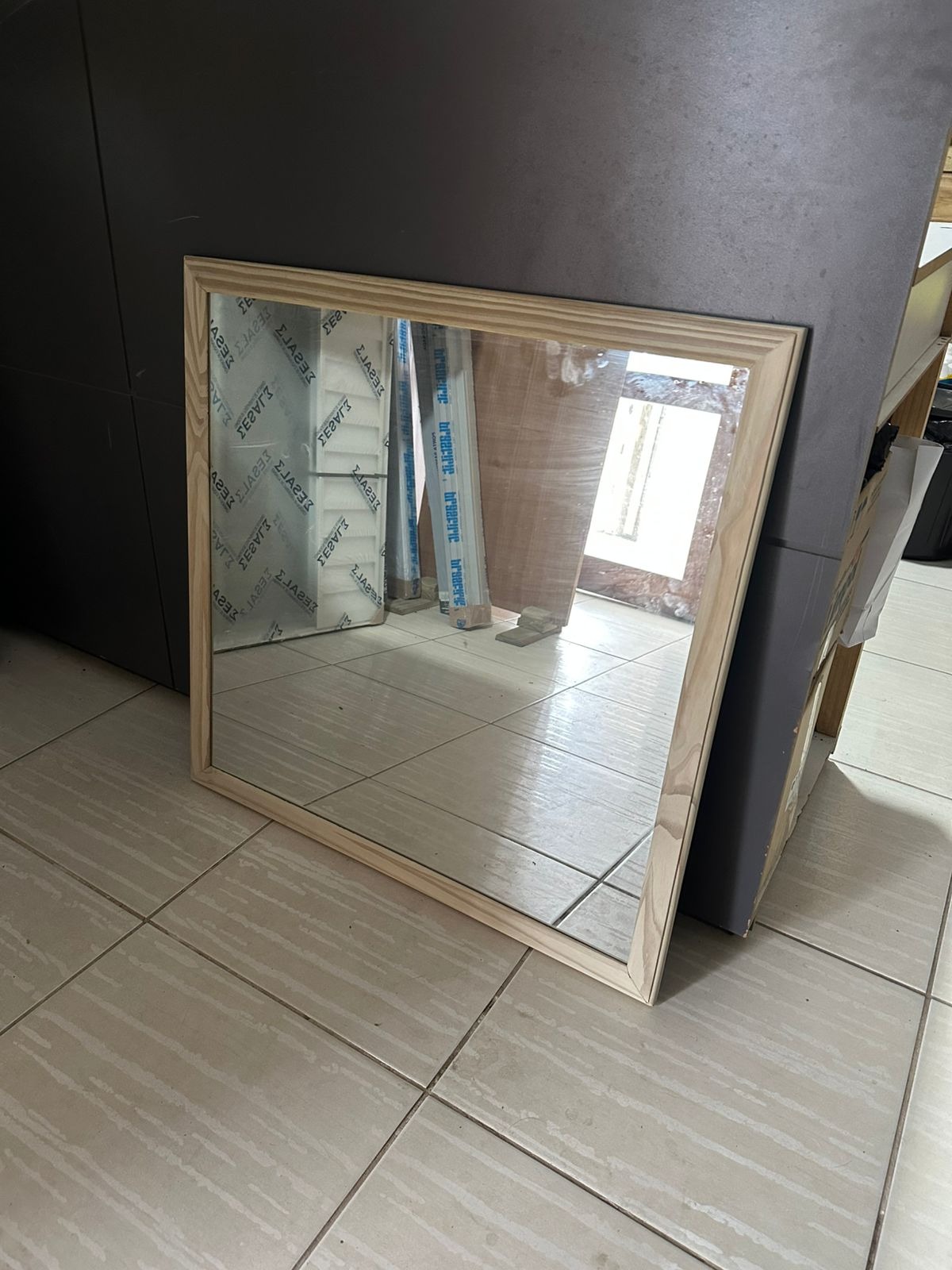 Moldura Para Espelho Pinus Tratado
