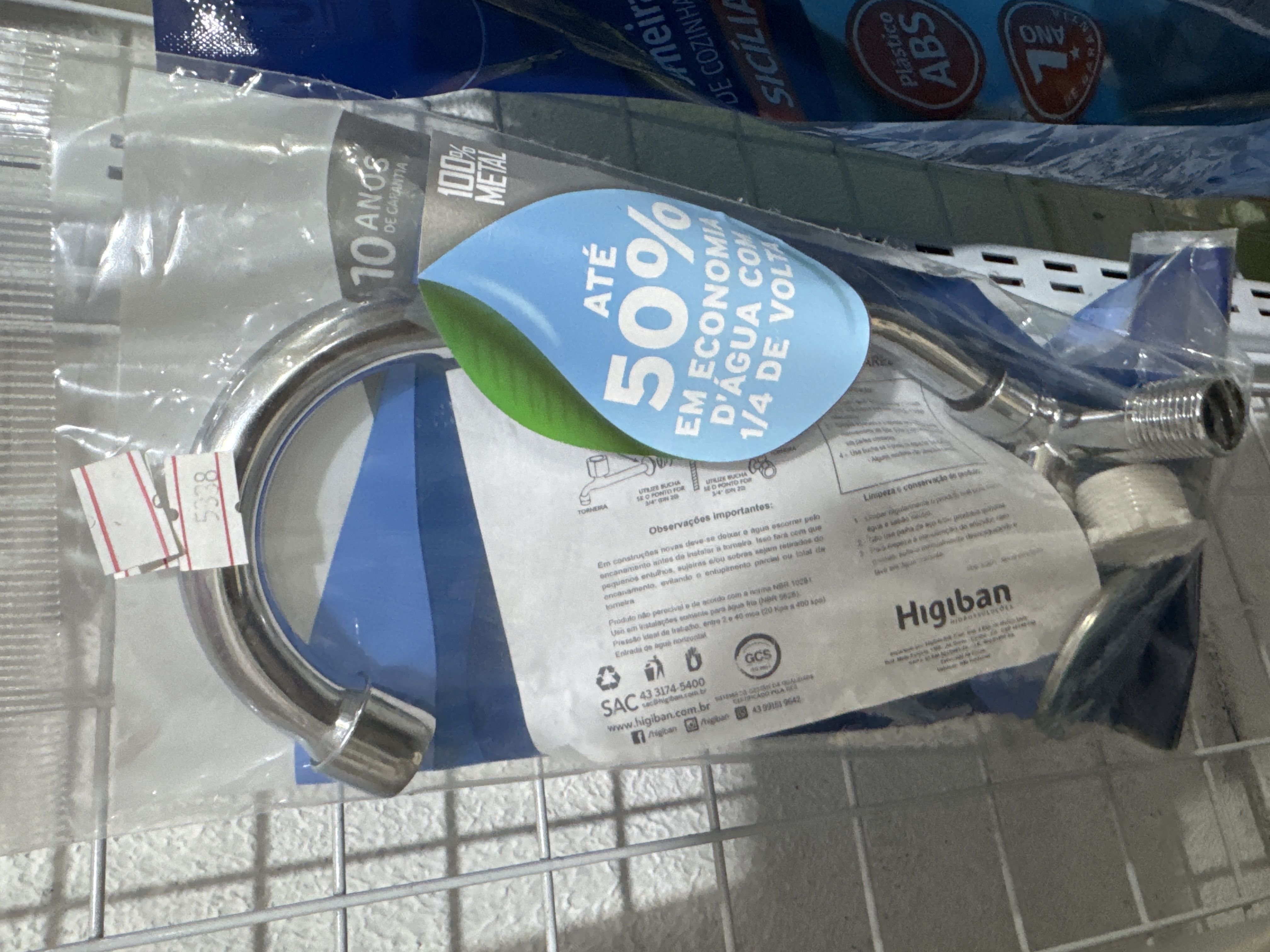 Torneira Cozinha de Parede