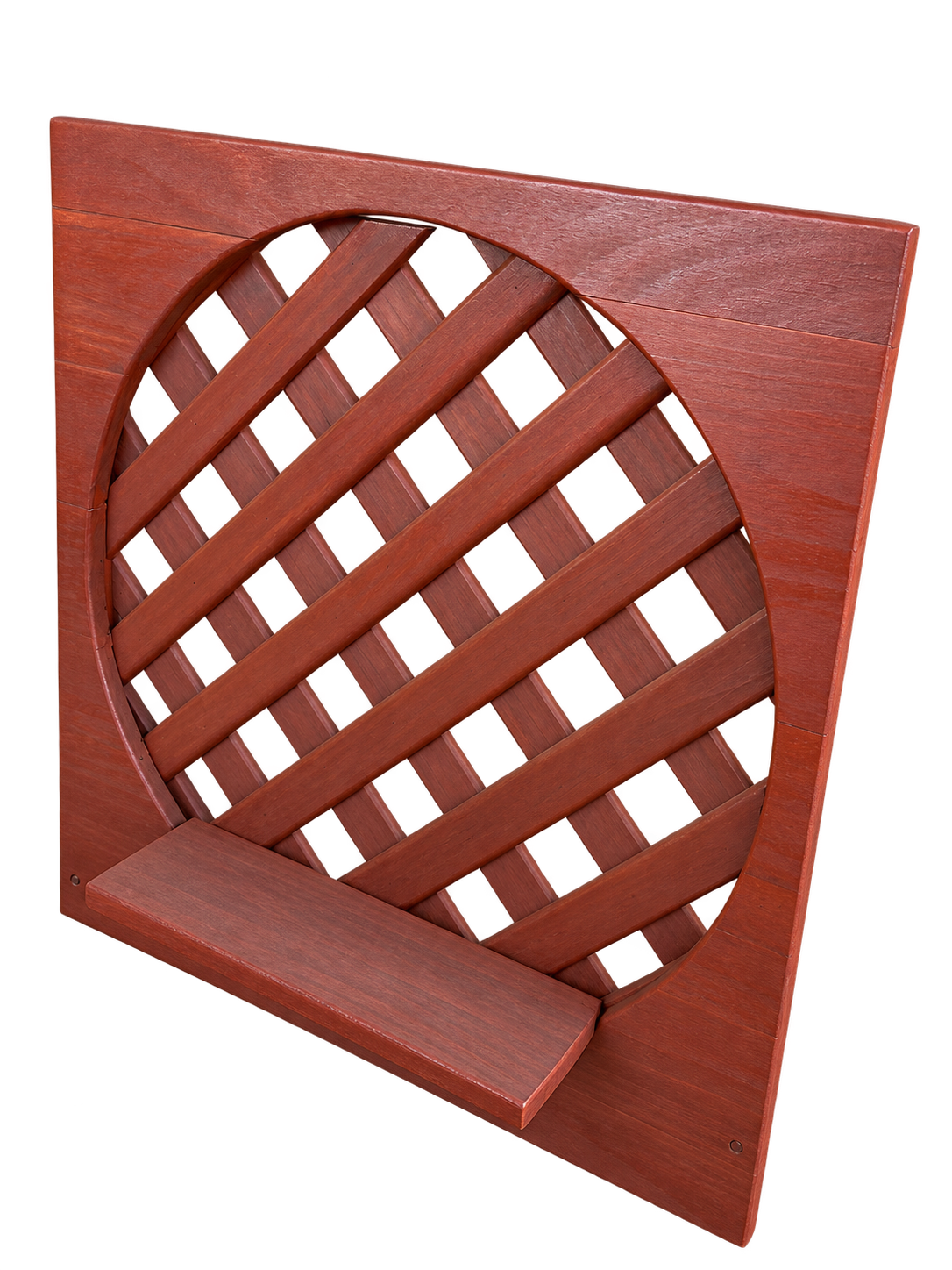 MOVEL LOJA Floreira Cor Mogno - 67x67 (L x C)