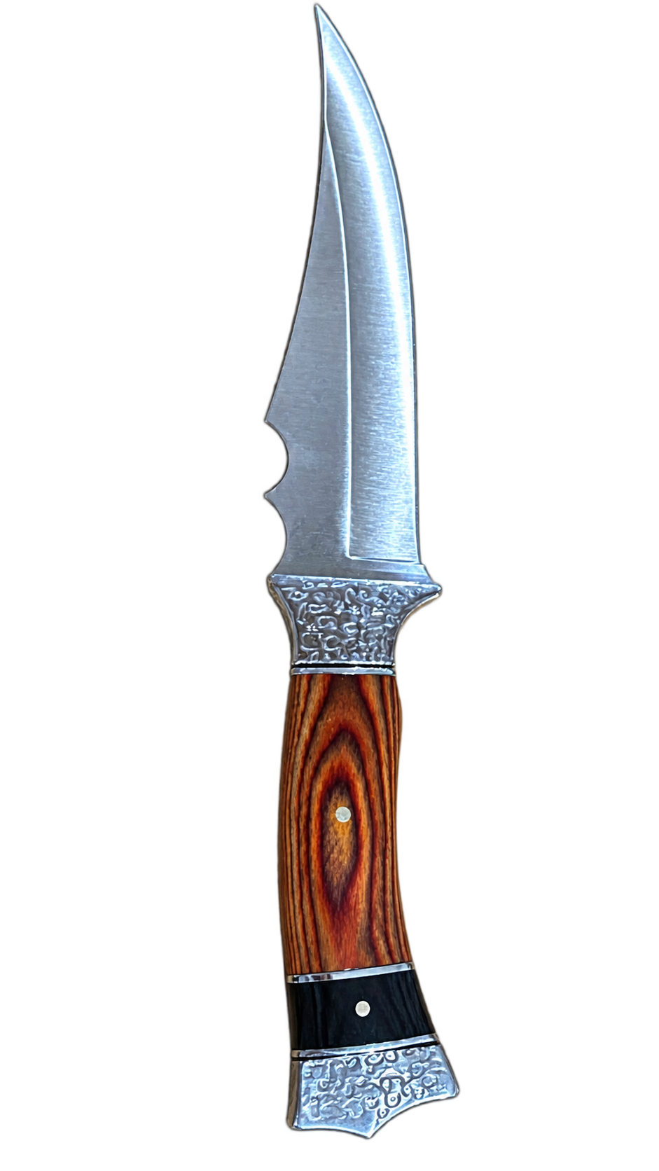 Faca Esportiva Idea 31 Cm Cabo Madeira C/ Bainha SP061247