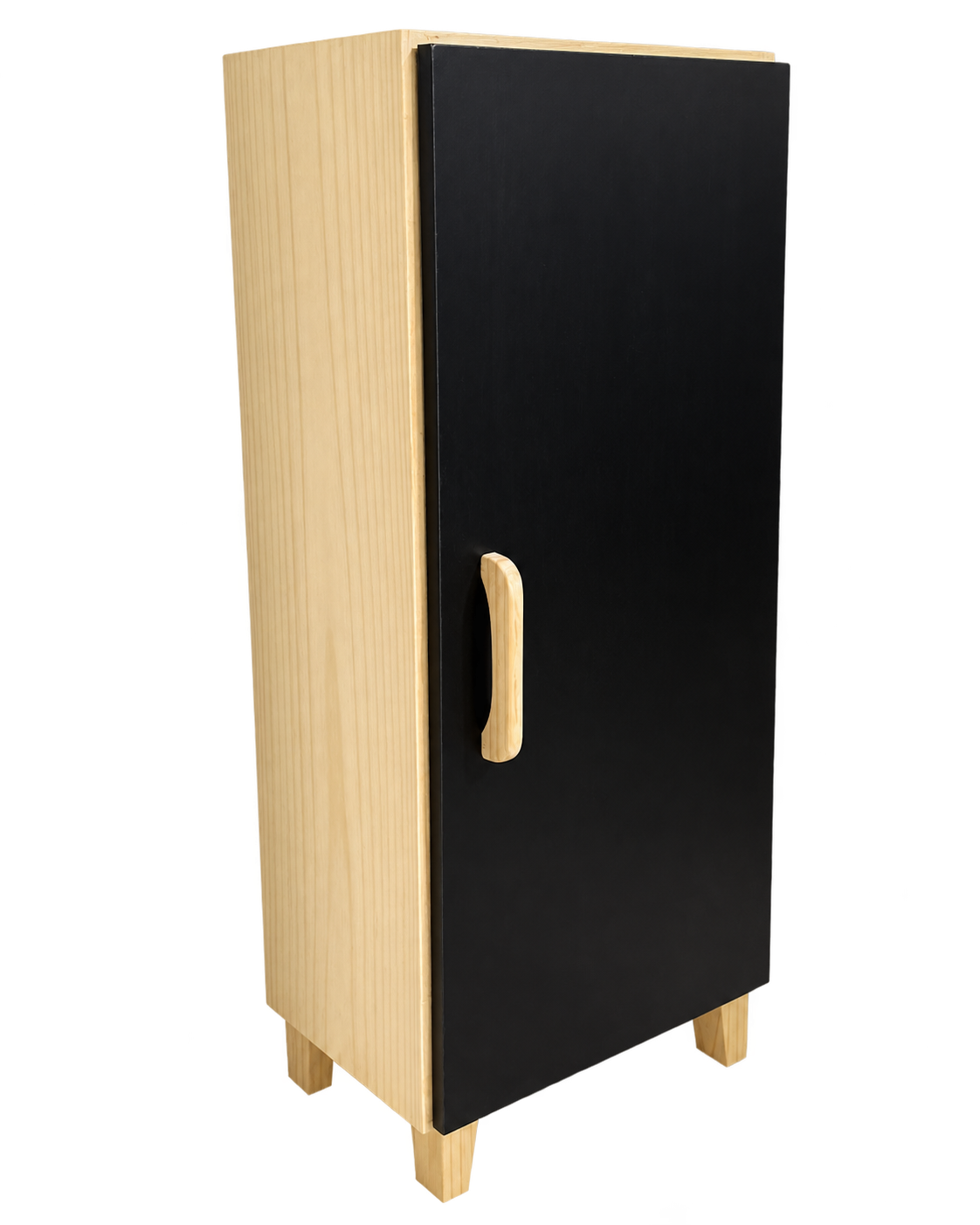 MOVEL LOJA Armario Pinus Comum Com Porta MDF - 109 x 46 x 30 (Alt x Lar x Prof)